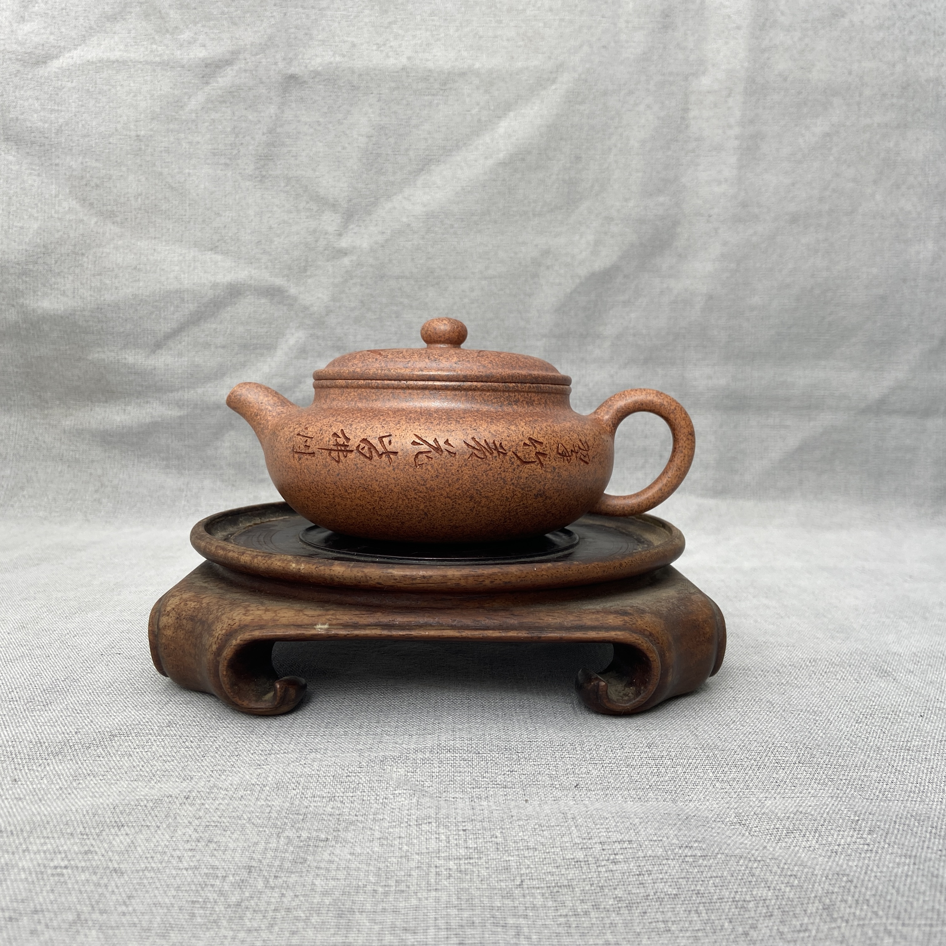 宜兴手工紫砂陶 茶壶GS3505-12