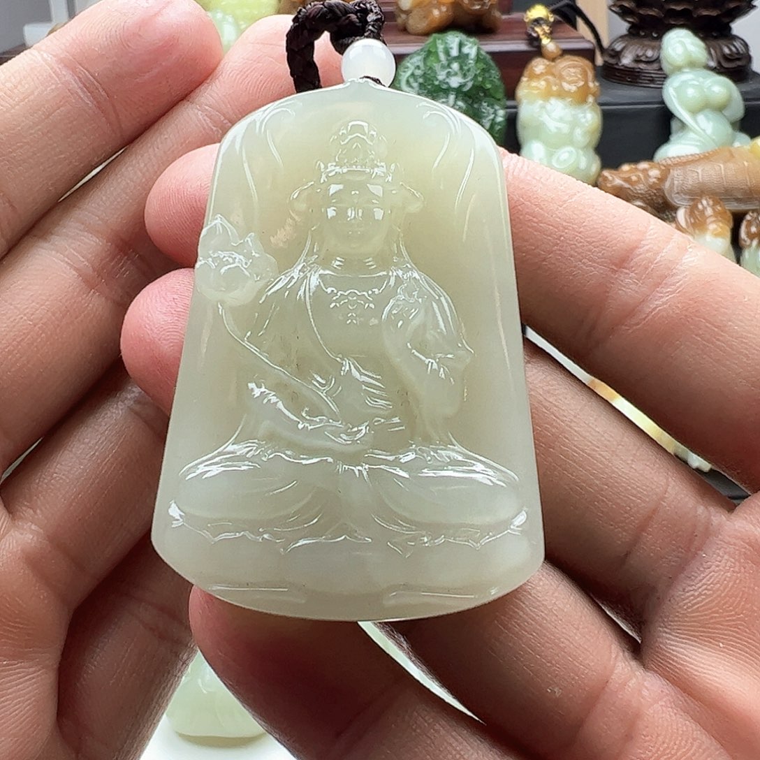 和田玉挂件未镶嵌