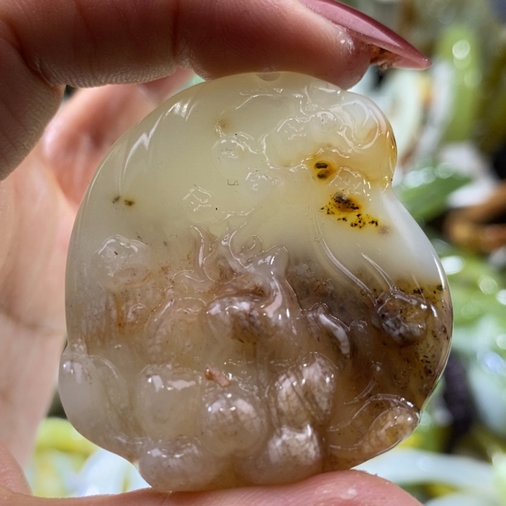 岫玉未镶嵌岫玉吊坠