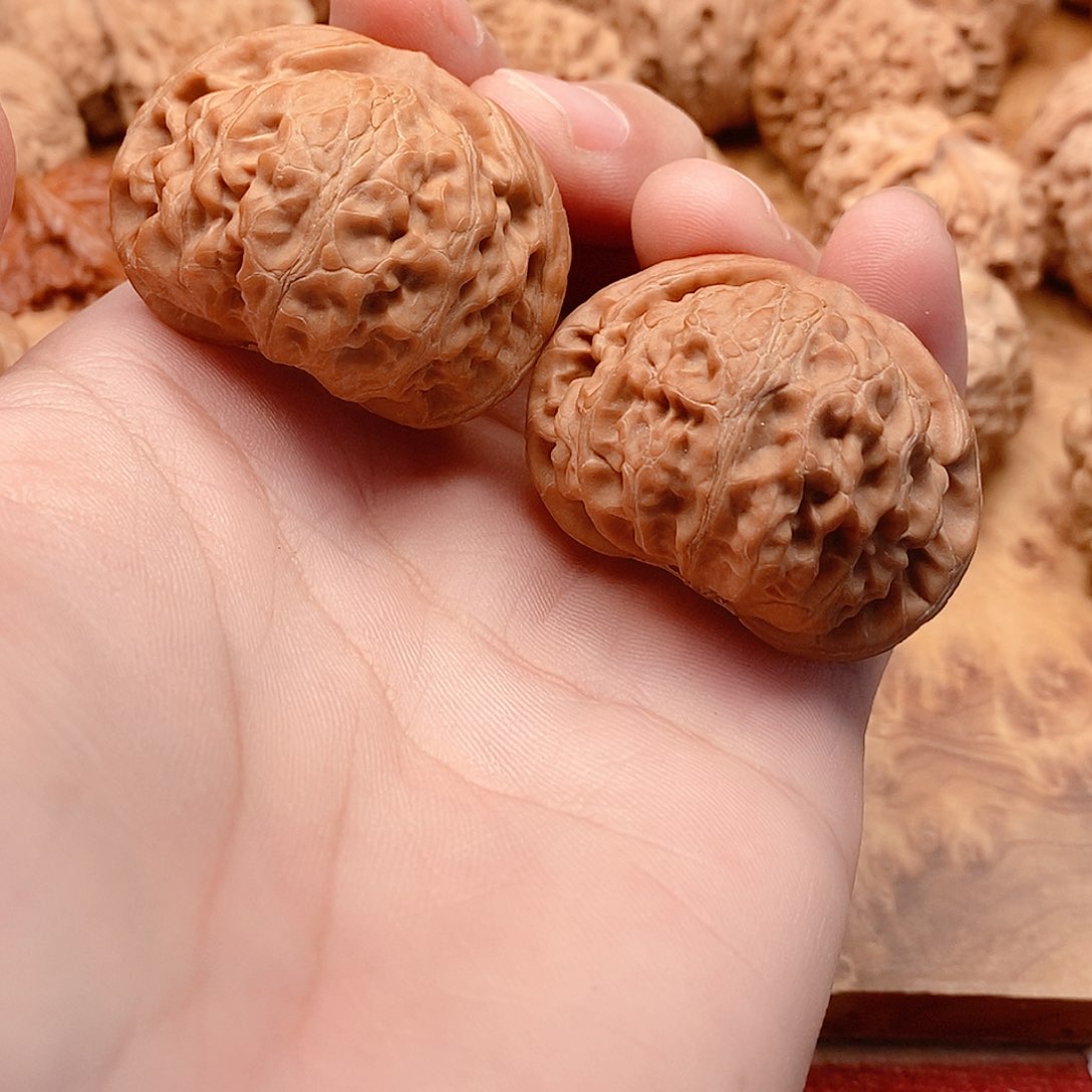 文玩核桃把件1****.宫灯