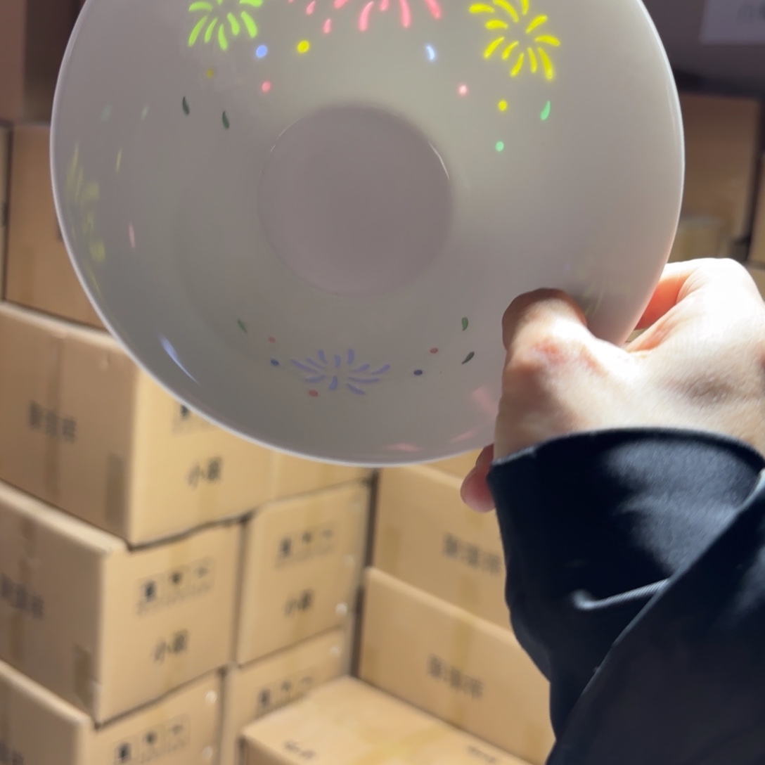 碗瓷景德镇陶瓷两只微瑕