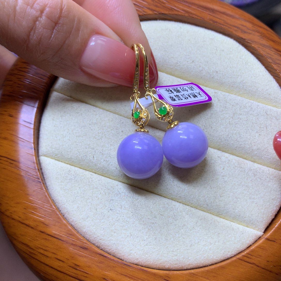 【闪购商品】翡翠颈饰18K金镶嵌翡翠