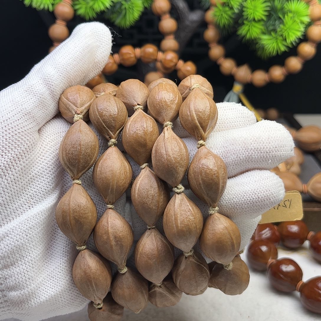 手串/手链橄榄核一**你1.5三花铁核