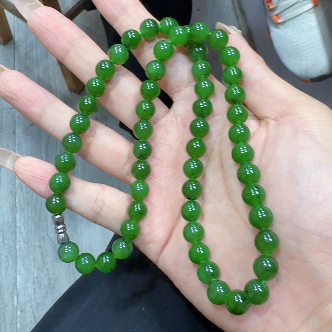 和田玉未镶嵌颈饰多样性发货 拍一发一卡8