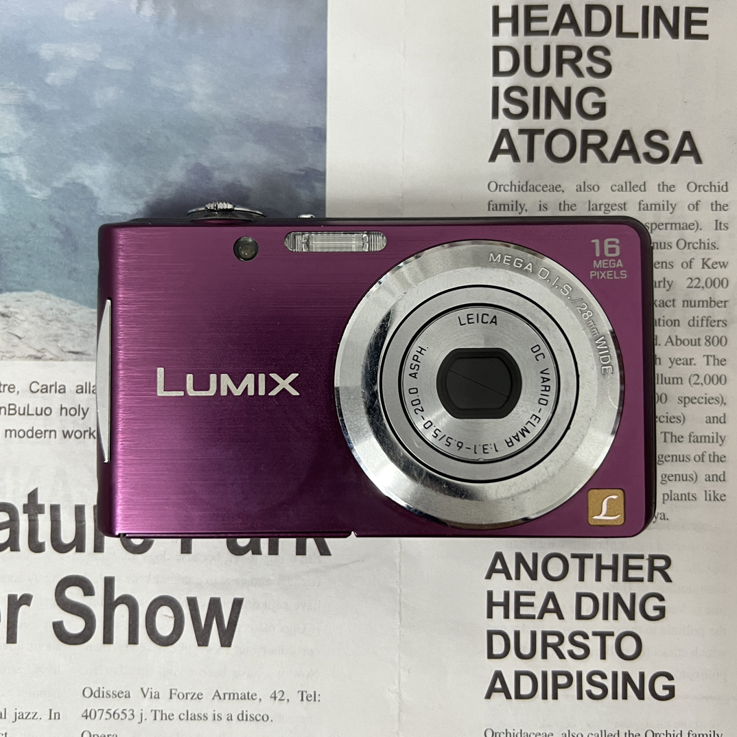 9新 Panasonic/松下 FH5 1600万像素 复古  氛围感满满 人像推荐