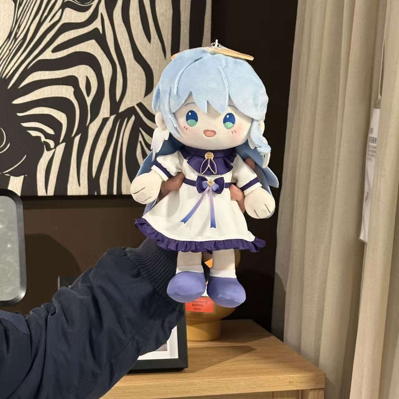 【原力小赏   征集】知更鸟捶捶体换装棉花娃娃（27cm高度）