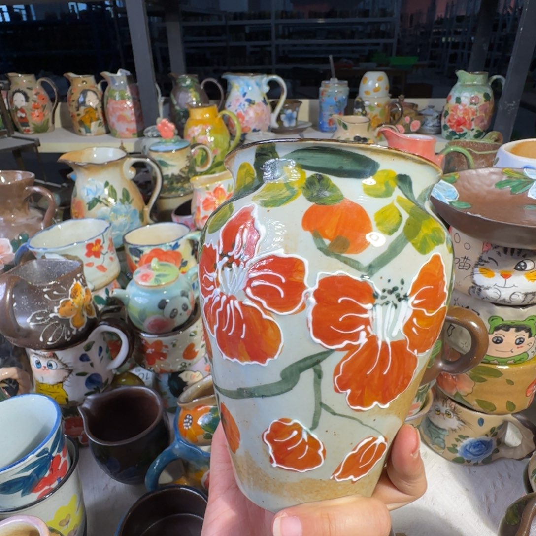 景德镇釉下彩陶瓷微瑕32