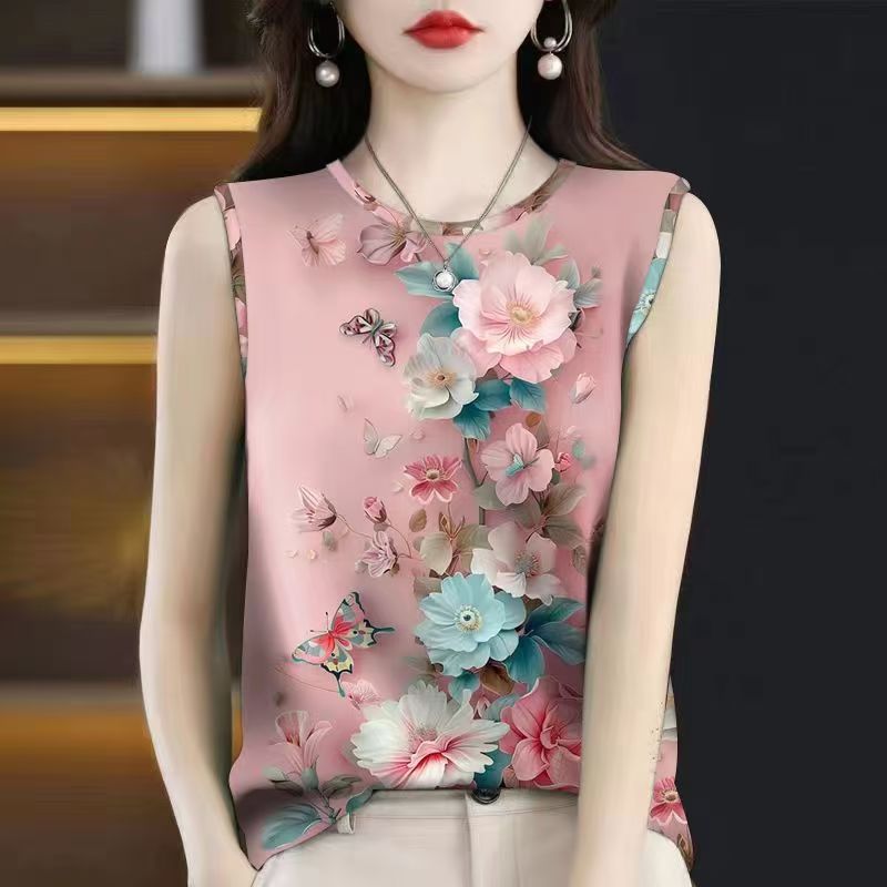 6带胸垫背心女内搭2025秋冬新款美背打底多色吊带保暖上衣通勤