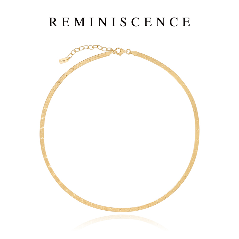 AZLOOK【意大利进口】Reminiscence Crush闪耀真我系列星星款蛇骨链