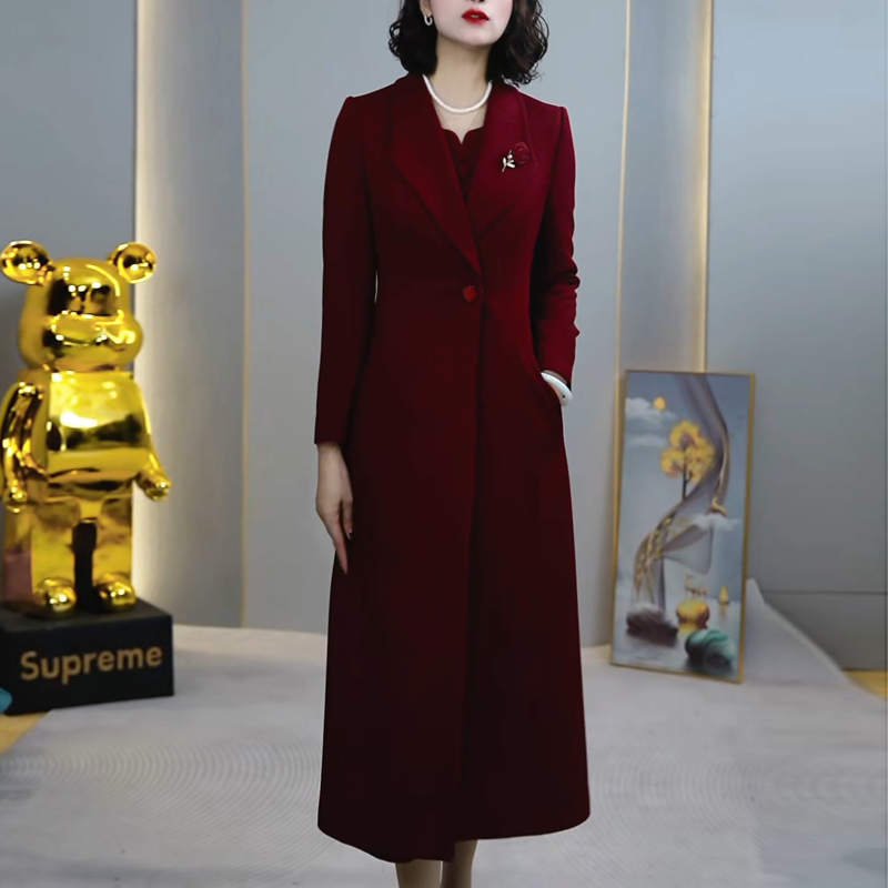 2025秋季两件套时尚早秋显瘦纯色气质轻奢典雅收腰风衣连衣裙套装