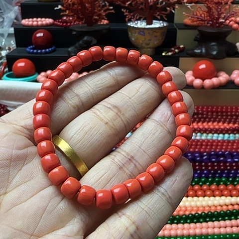 无无老橘色6m手链老型