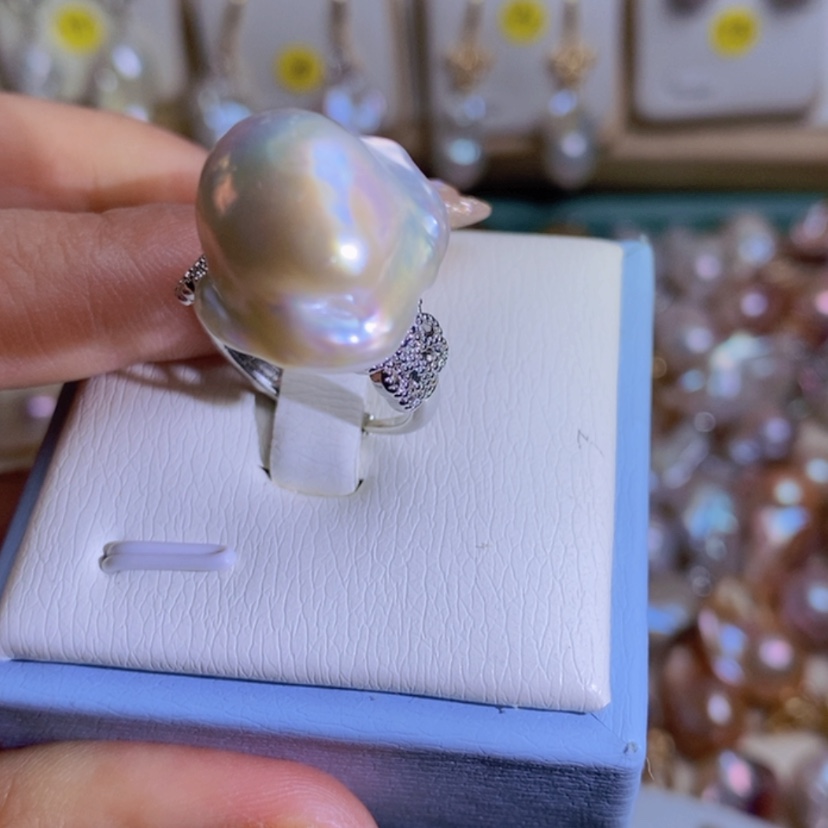 【闪购商品】淡水珍珠天然淡水珍珠合金