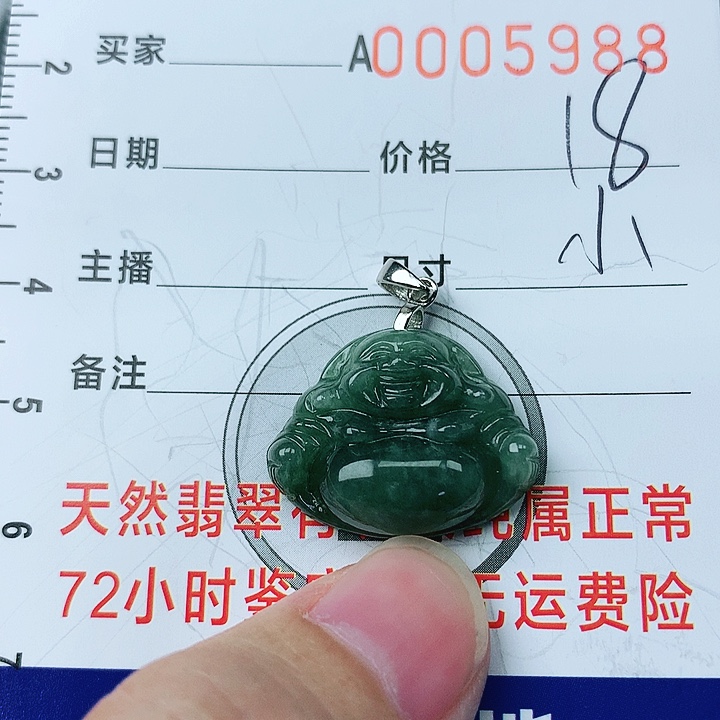 翡翠颈饰银S925镶嵌翡翠