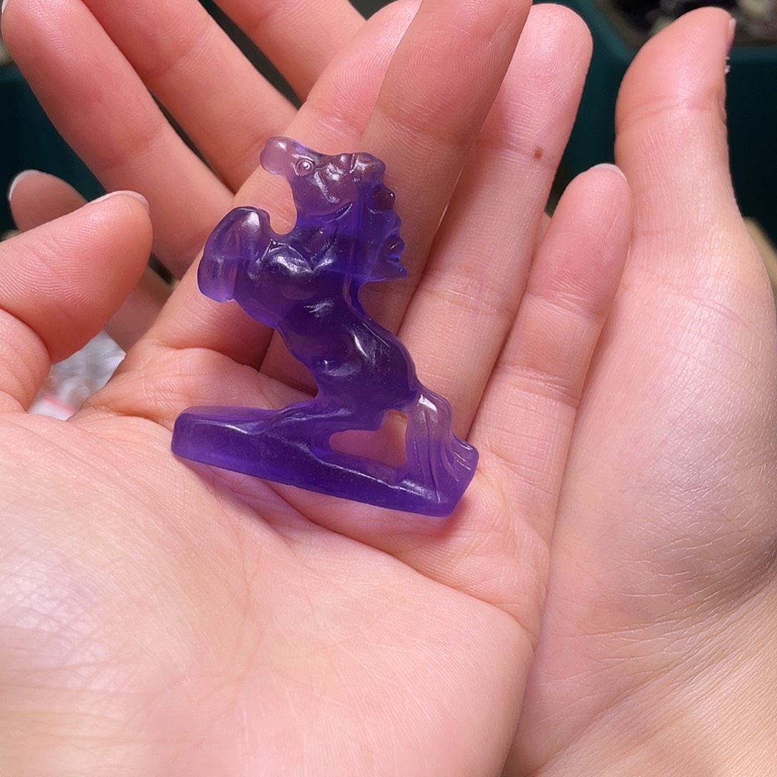 摆件萤石未镶嵌673