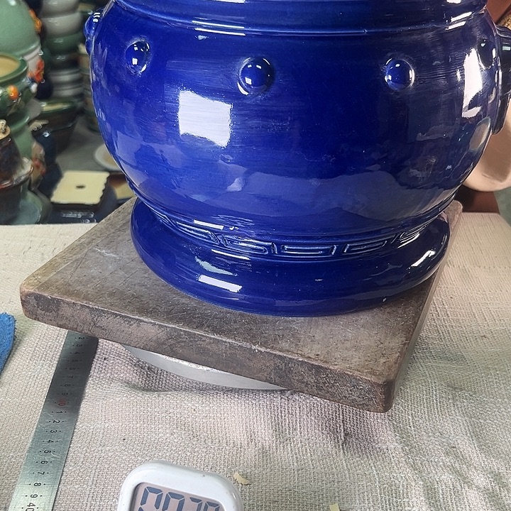 默***缘泳坤堂石湾花盆陶瓷