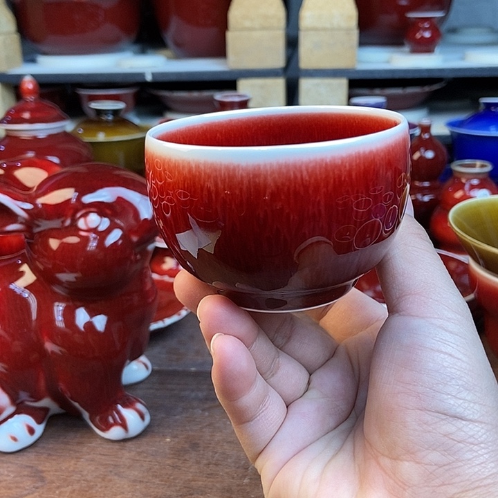 陶瓷景德镇名陶坊原矿郎红