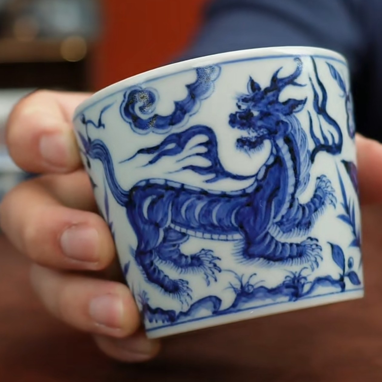 付明华制獬豸可乐杯