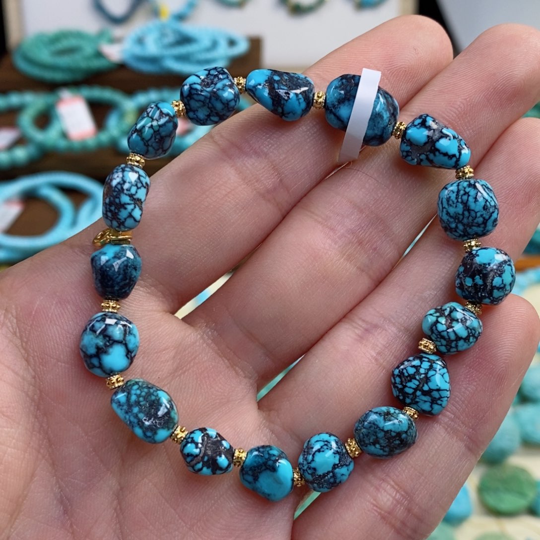 未镶嵌绿松石手串