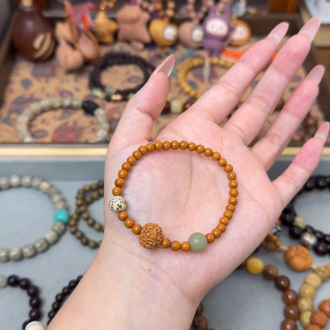 菩提手串/手链橄榄核4mm