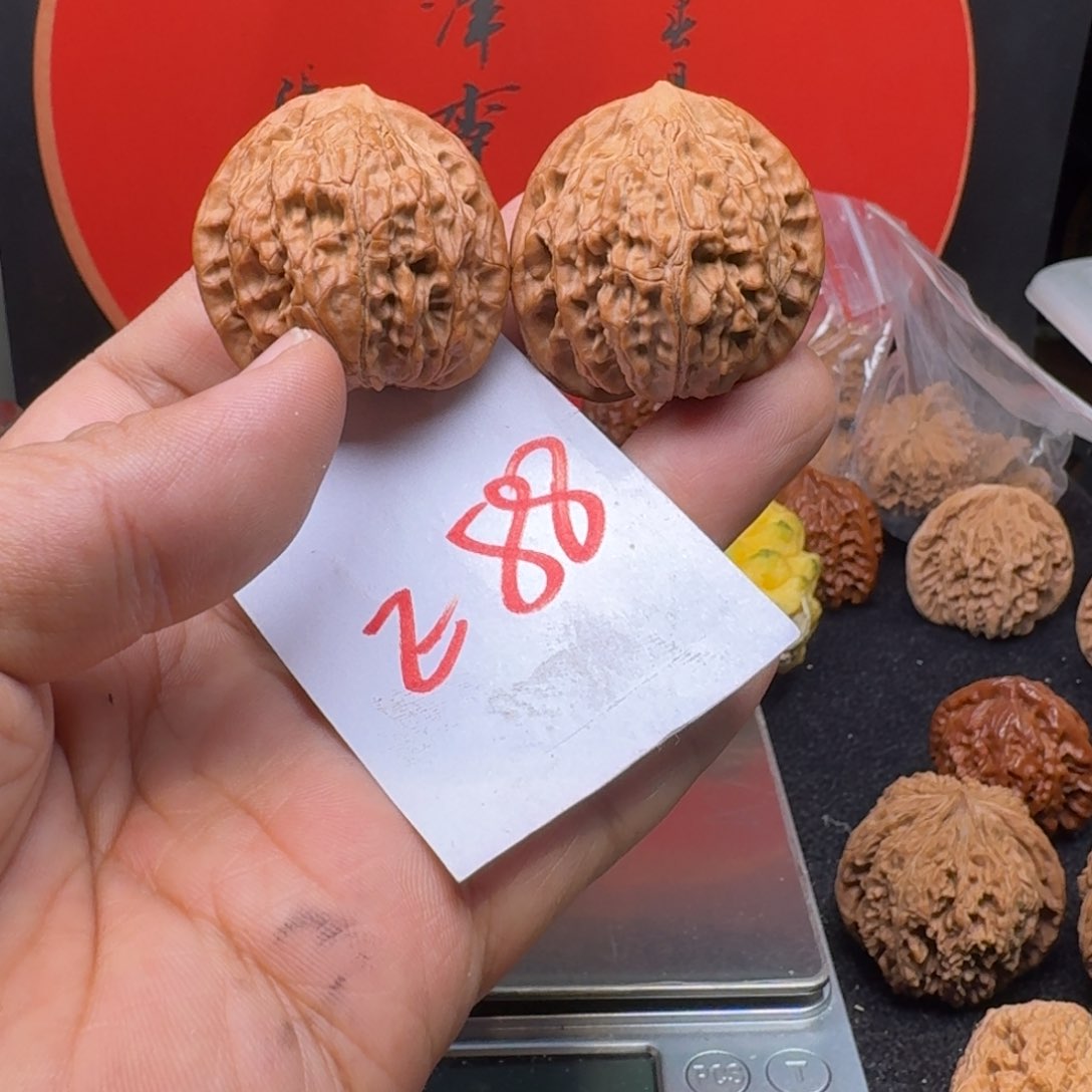 文玩核桃把件39野生小众