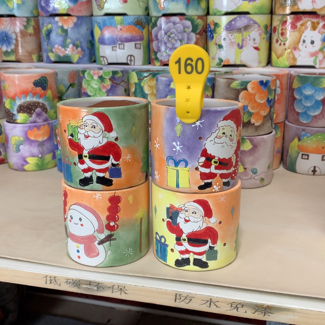 暖***W福利正品红陶花盆