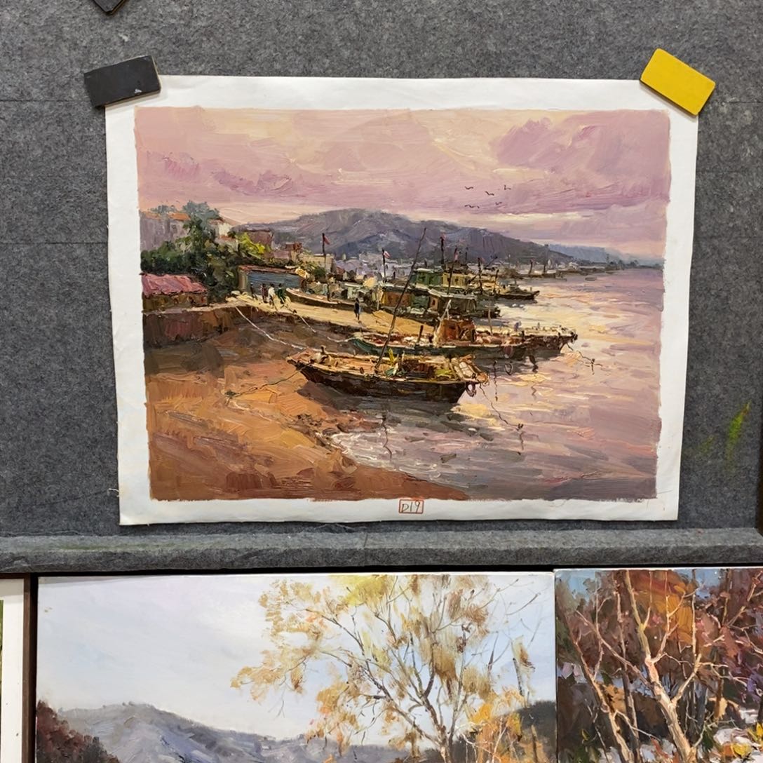 油画风景油画作品