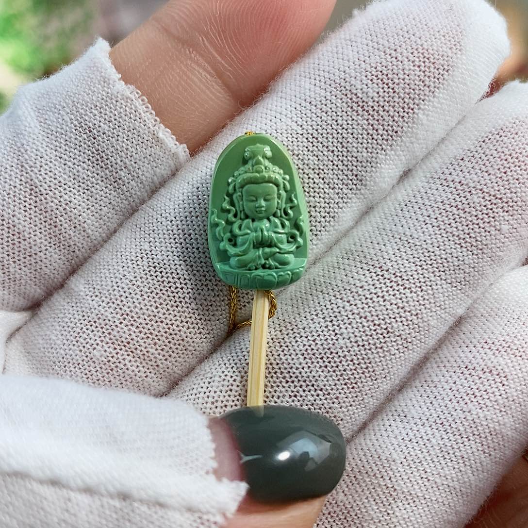 绿松石珠宝奇石未镶嵌