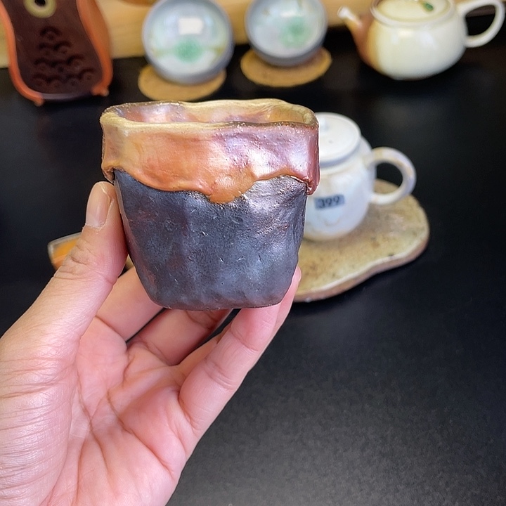 燃薪柴烧茶器主人杯