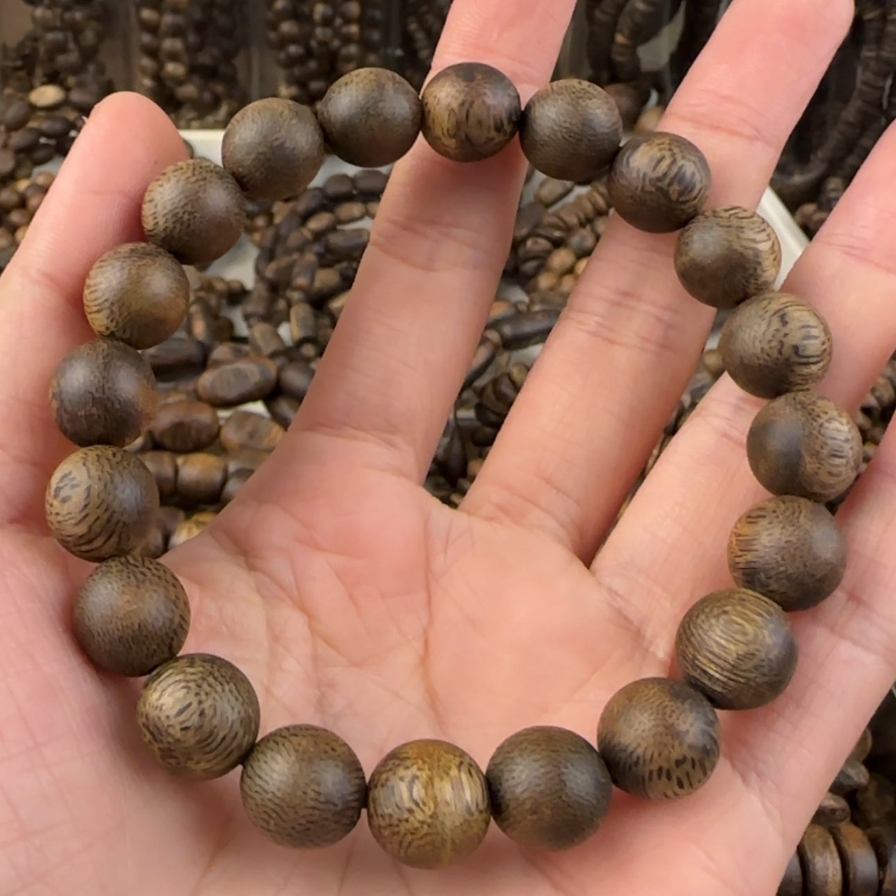 【闪购商品】沉香手串L**y奇楠手串8.5克卡1. 0