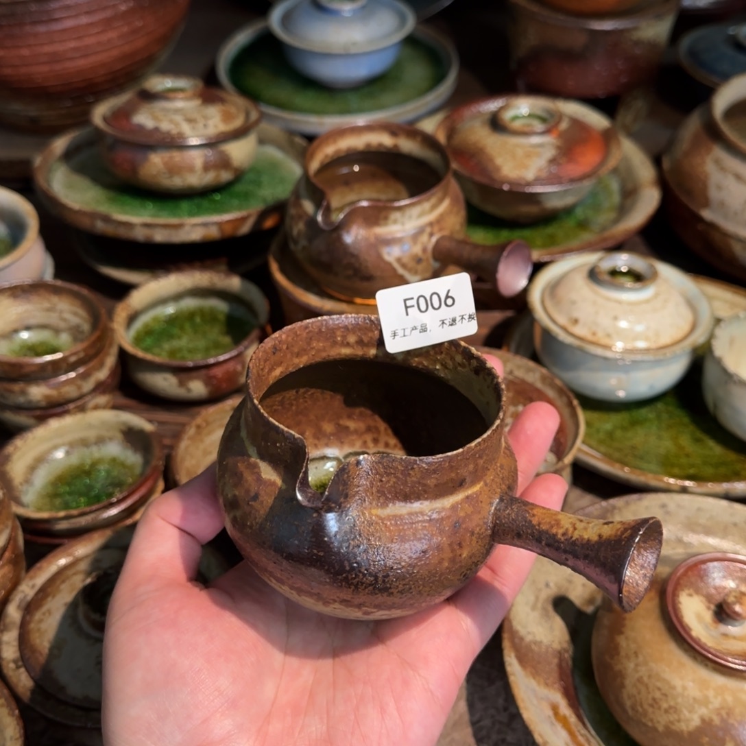 F006破碎感泥料非柴烧跑单禁拍