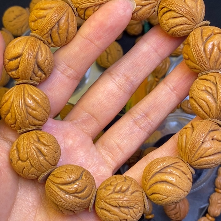 吊坠桃核秦岭龙纹桃核222