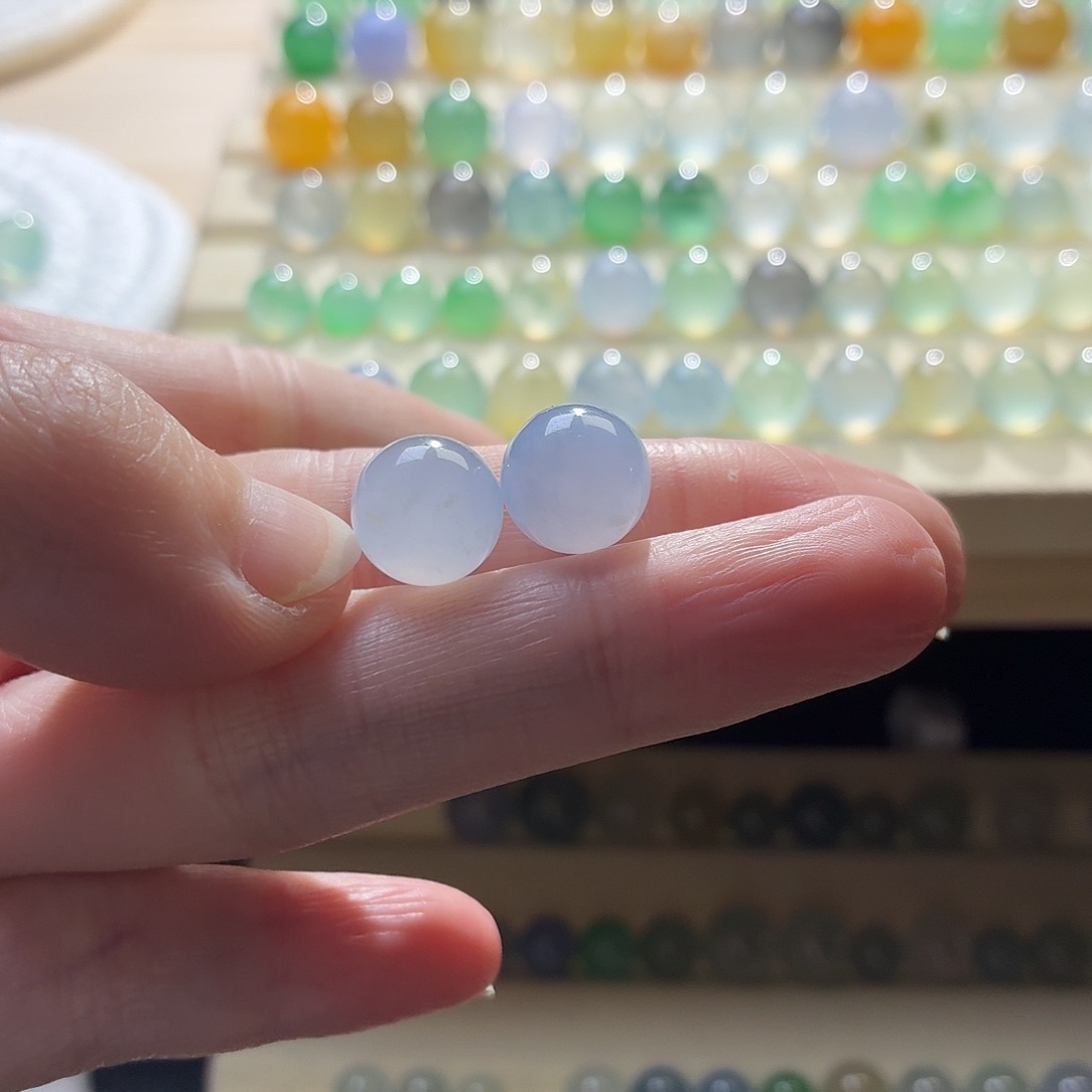 静***行翡翠散珠翡翠1145