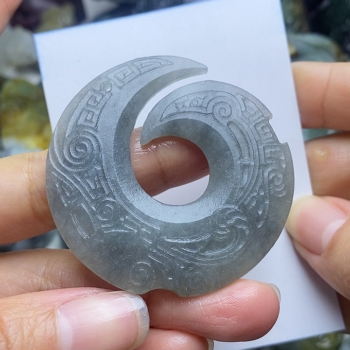 定制翡翠未镶嵌毛货