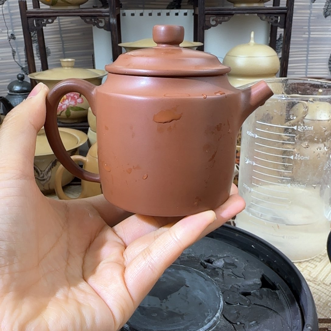 建水紫陶素器微瑕