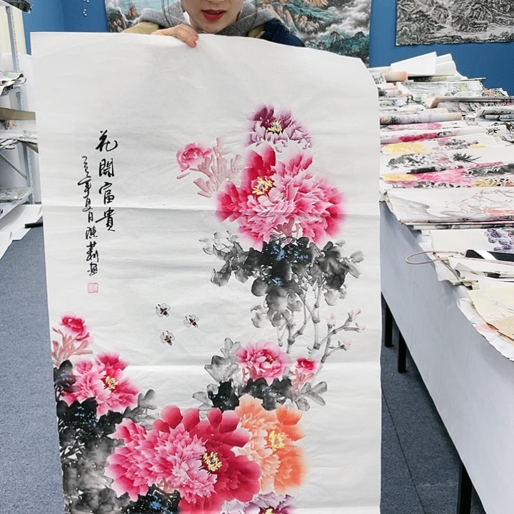 国画纯手绘国画作品鉴赏