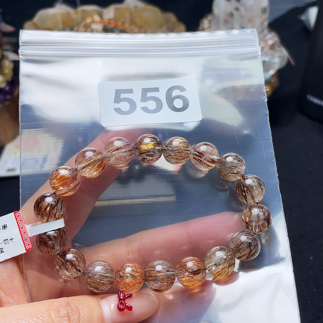 水晶手串556。未镶嵌