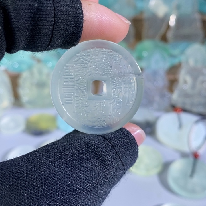 岫玉吊坠未镶嵌吊坠