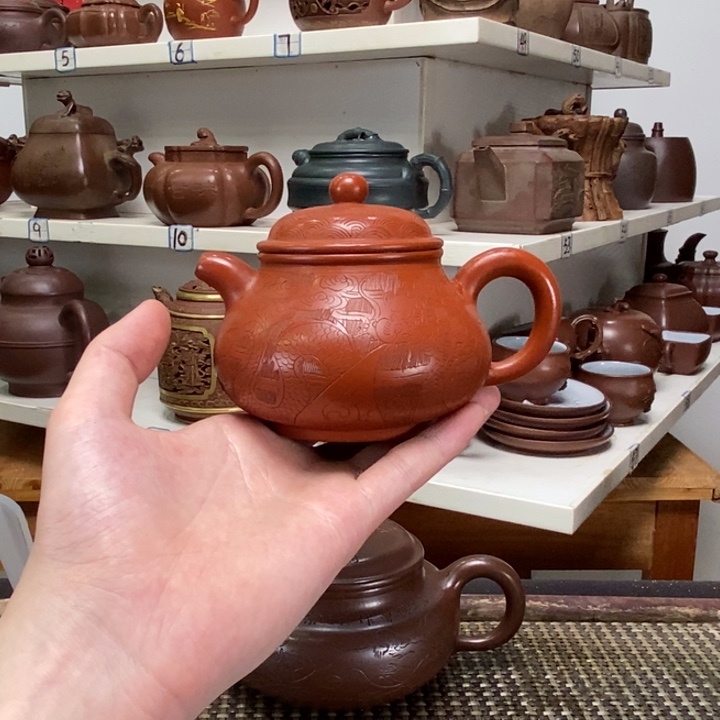 紫砂茶壶全手工制作