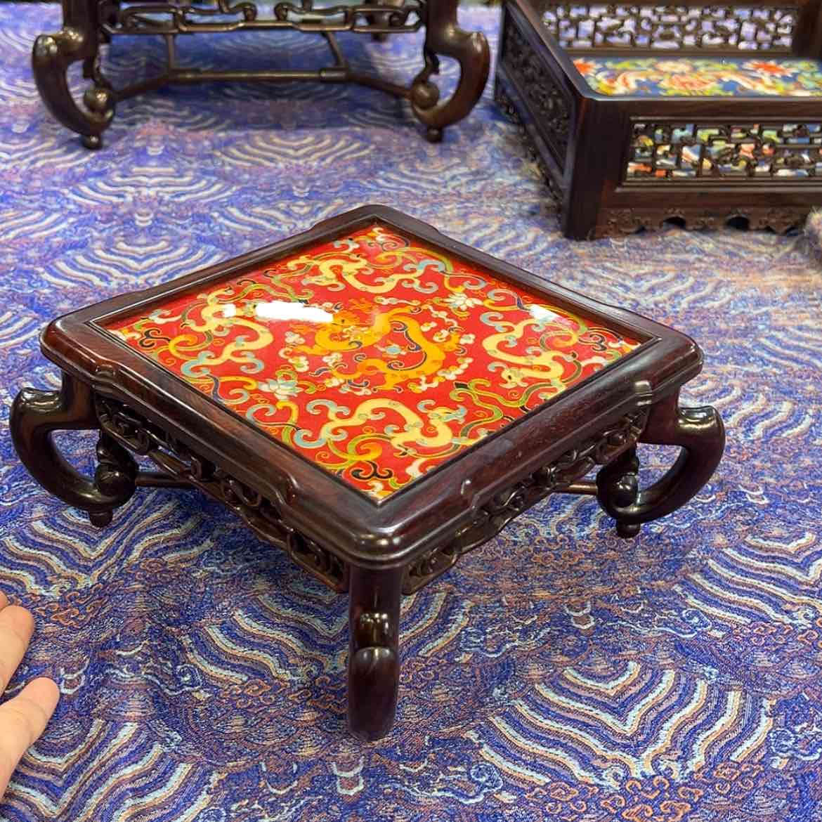 【闪购商品】红酸枝木类成套家具底座