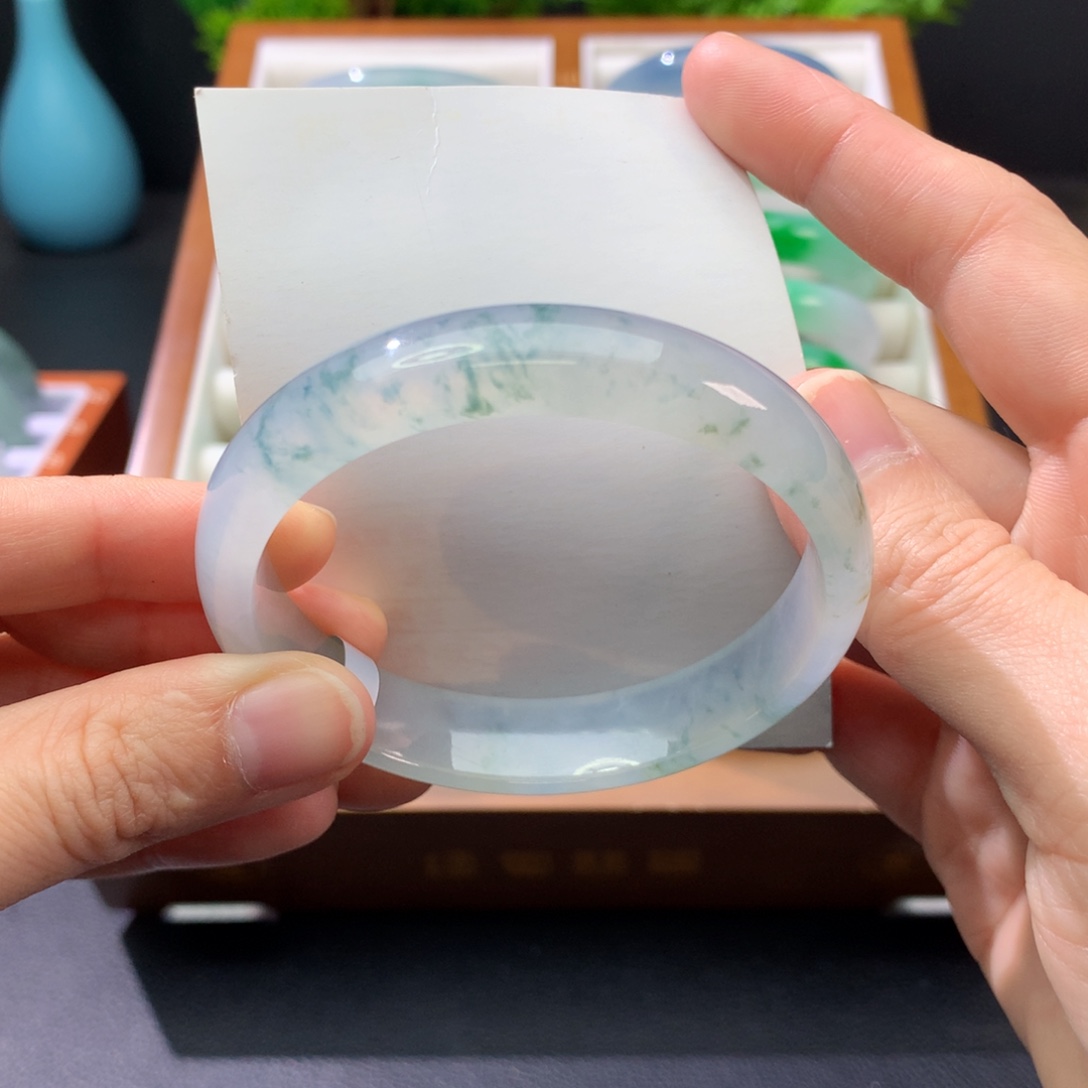 翡翠未镶嵌手镯闪购 12