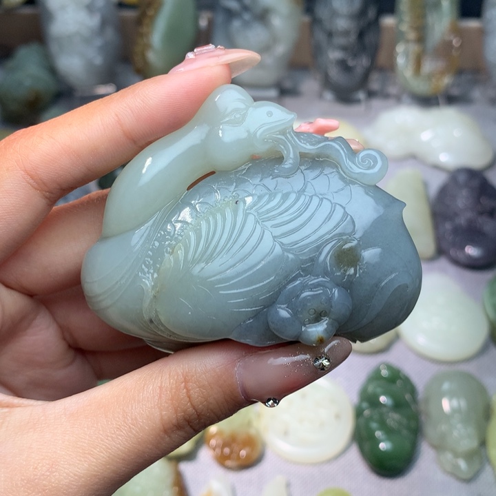 和田玉挂件未镶嵌十****你