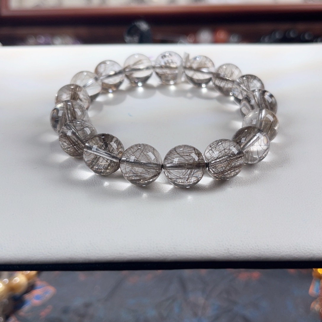 发晶手链未镶嵌L****~银发晶