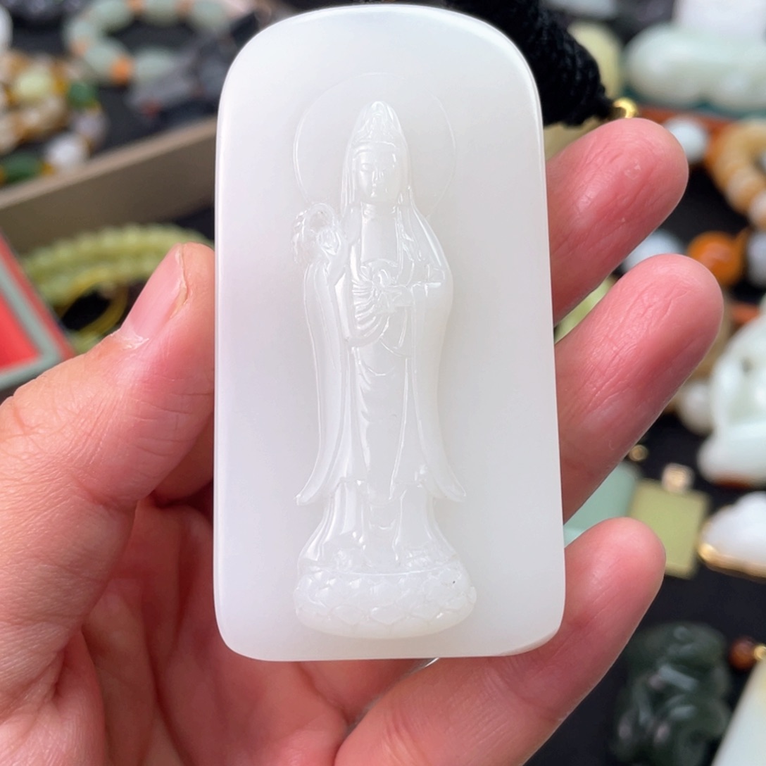 和田玉挂件未镶嵌