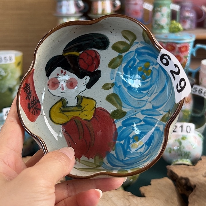 景德镇陶瓷手绘作品629