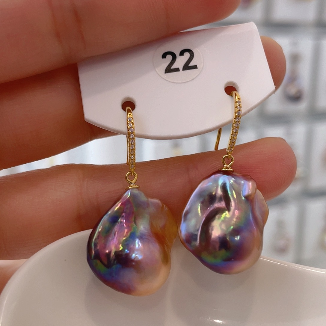 淡水珍珠颈饰银S925镶嵌岁****旧