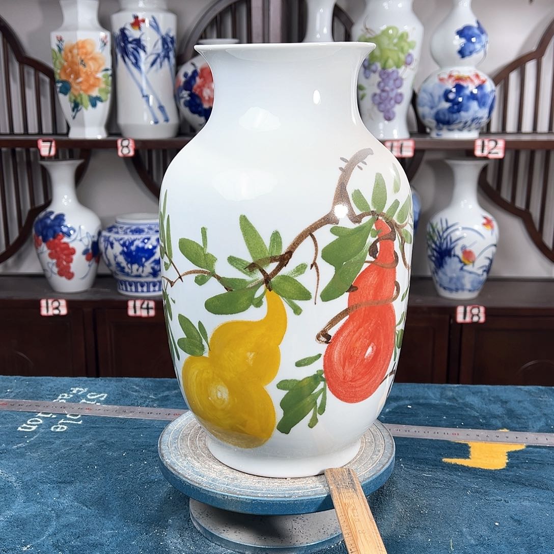 摆件景德镇陶瓷大冬葫