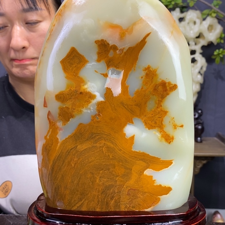 石材精品古青石摆件