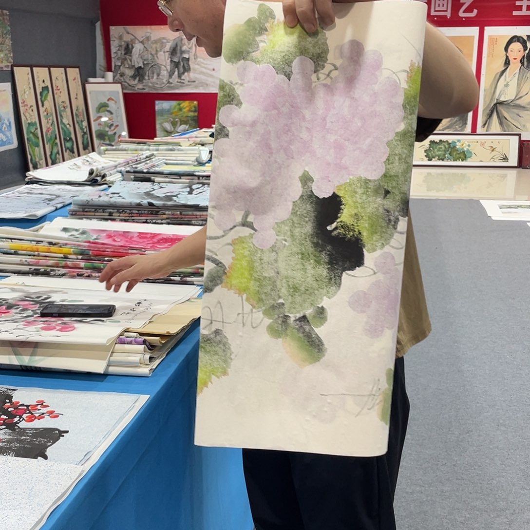 国画今天早上国画作品欣赏