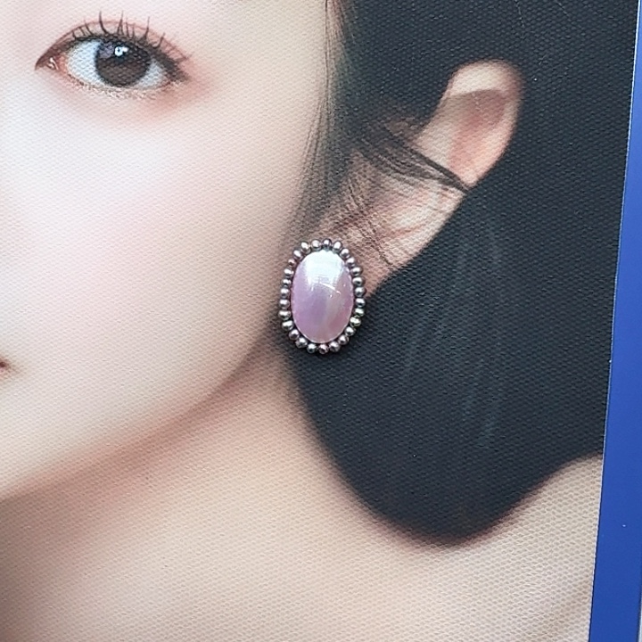 淡水珍珠发饰银S925镶嵌