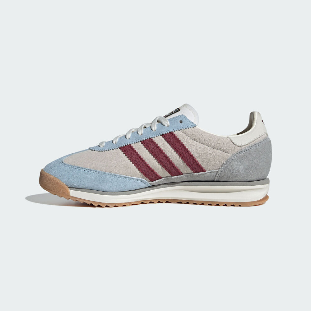 【滔搏联动】adidas阿迪达斯三叶草中性SL 72 RS浅蓝色休闲鞋JR6998